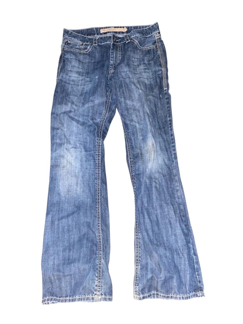 Rock an Roll Cowboy Boot Cut Blue Jeans